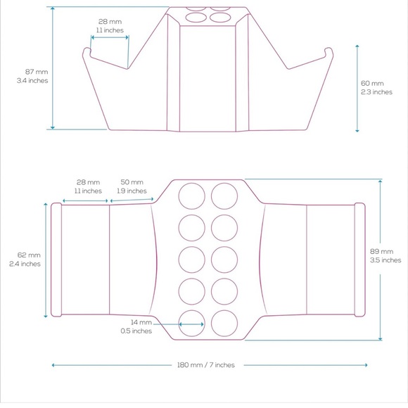 Game Controller Holder & Desktop Pen Organizer Stand With Ten Slots for Pens - Picture 2 of 7